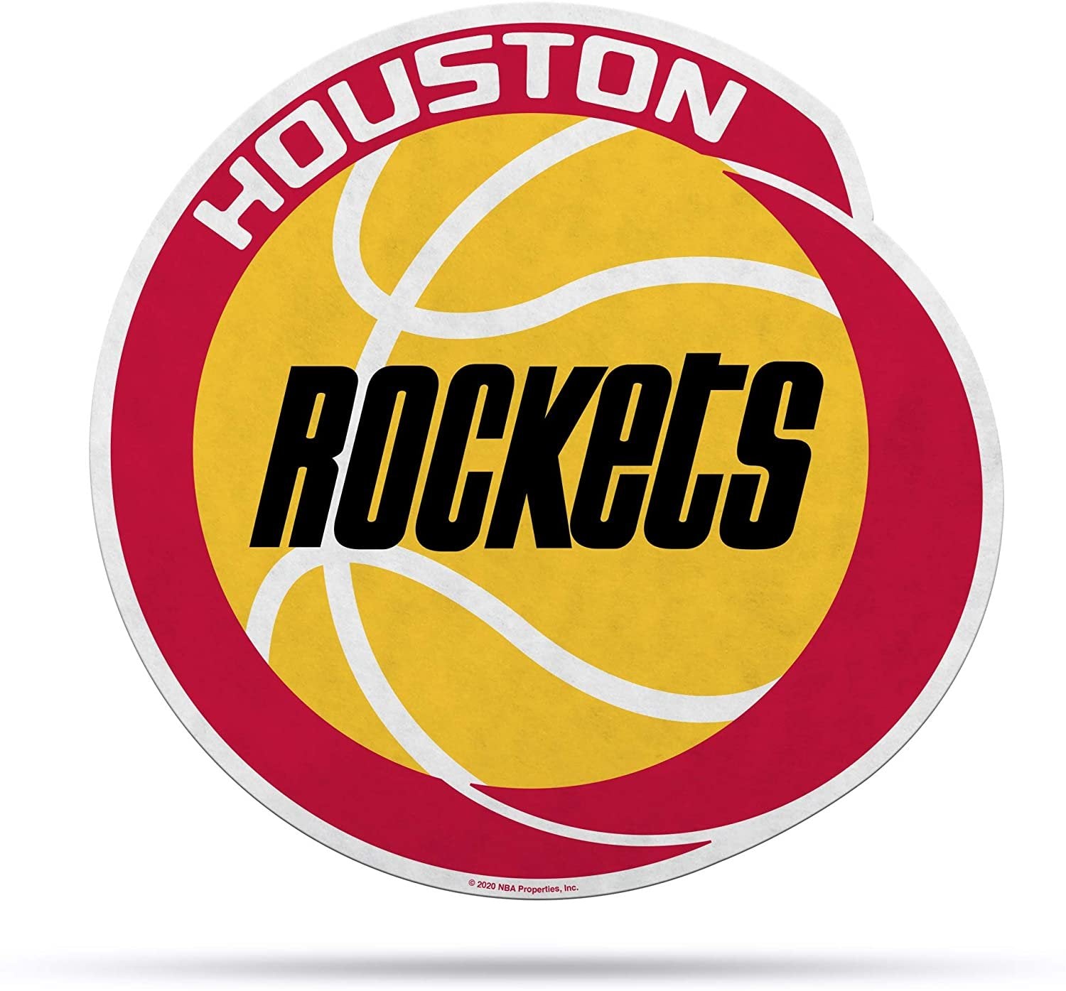Houston Rockets 18" Retro Logo Pennant Soft Felt 1