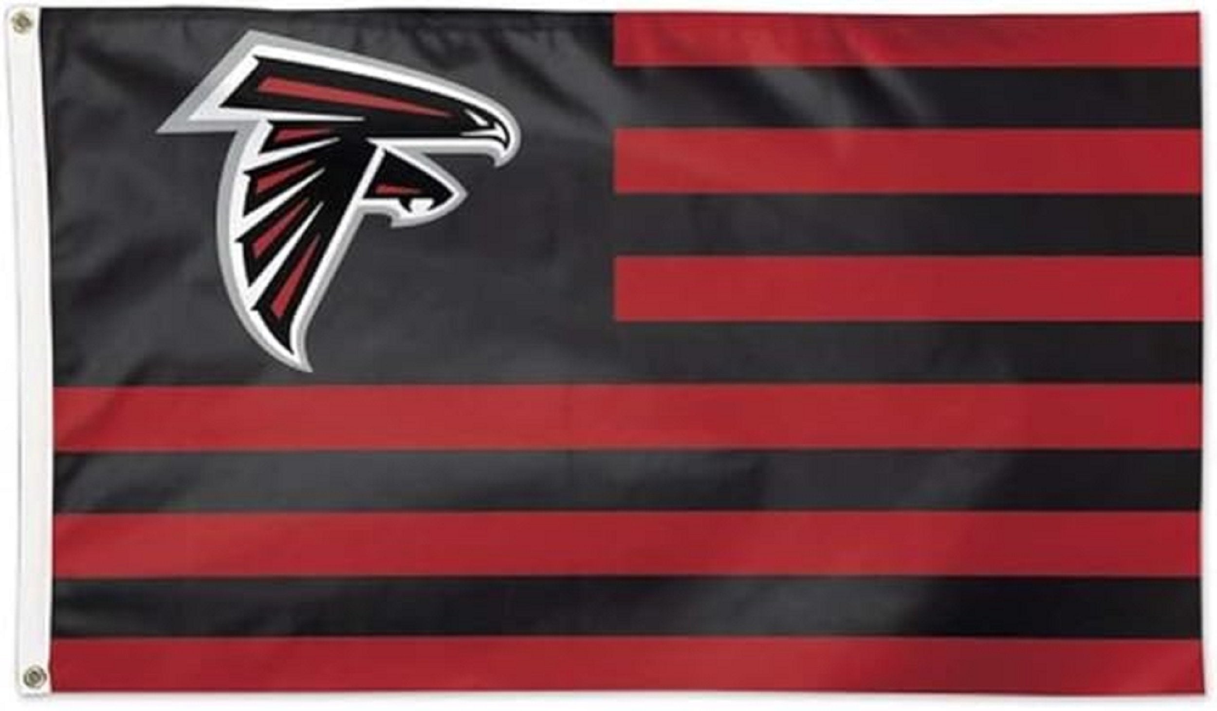 Atlanta Falcons Premium 3x5 Feet Flag Banner, Nation Design, Metal Grommets, Outdoor Use, Single Sided 1