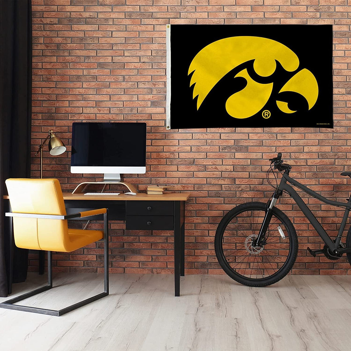 University of Iowa Hawkeyes Premium 3x5 Flag Banner Metal Grommets Outdoor Indoor