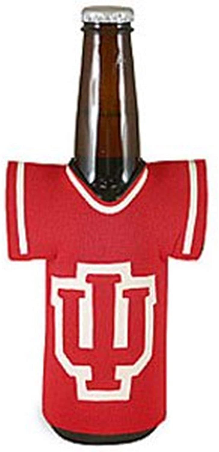 Indiana Hoosiers 2-Pack Jersey Design Bottle Neoprene Beverage Insulator Holder University of 1
