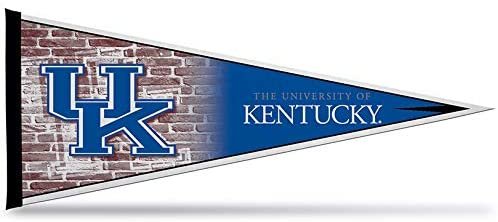 University of Kentucky Wildcats Soft Felt Pennant, Campus Design, 12x30 Inch, Easy To Hang 1