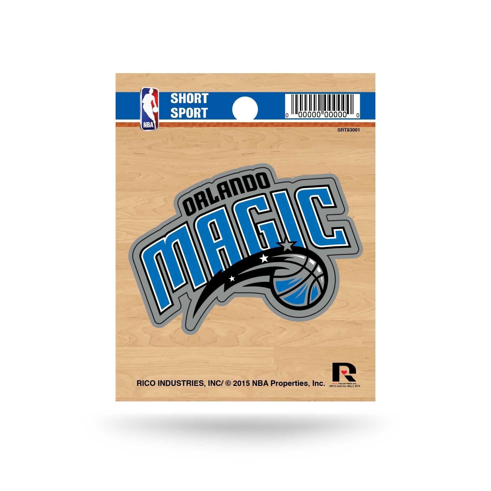Orlando Magic 3 Inch Sport Decal Sticker, Flat Vinyl, Auto Home