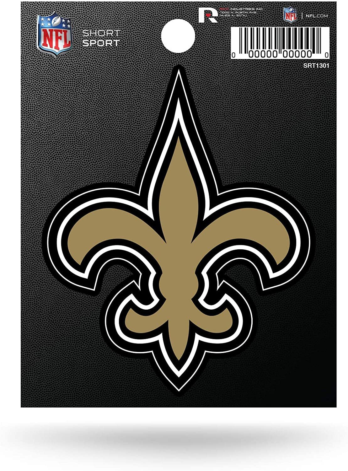 New Orleans Saints 3 Inch Decal Sticker Flat Vinyl Full Adhesive Backing 1