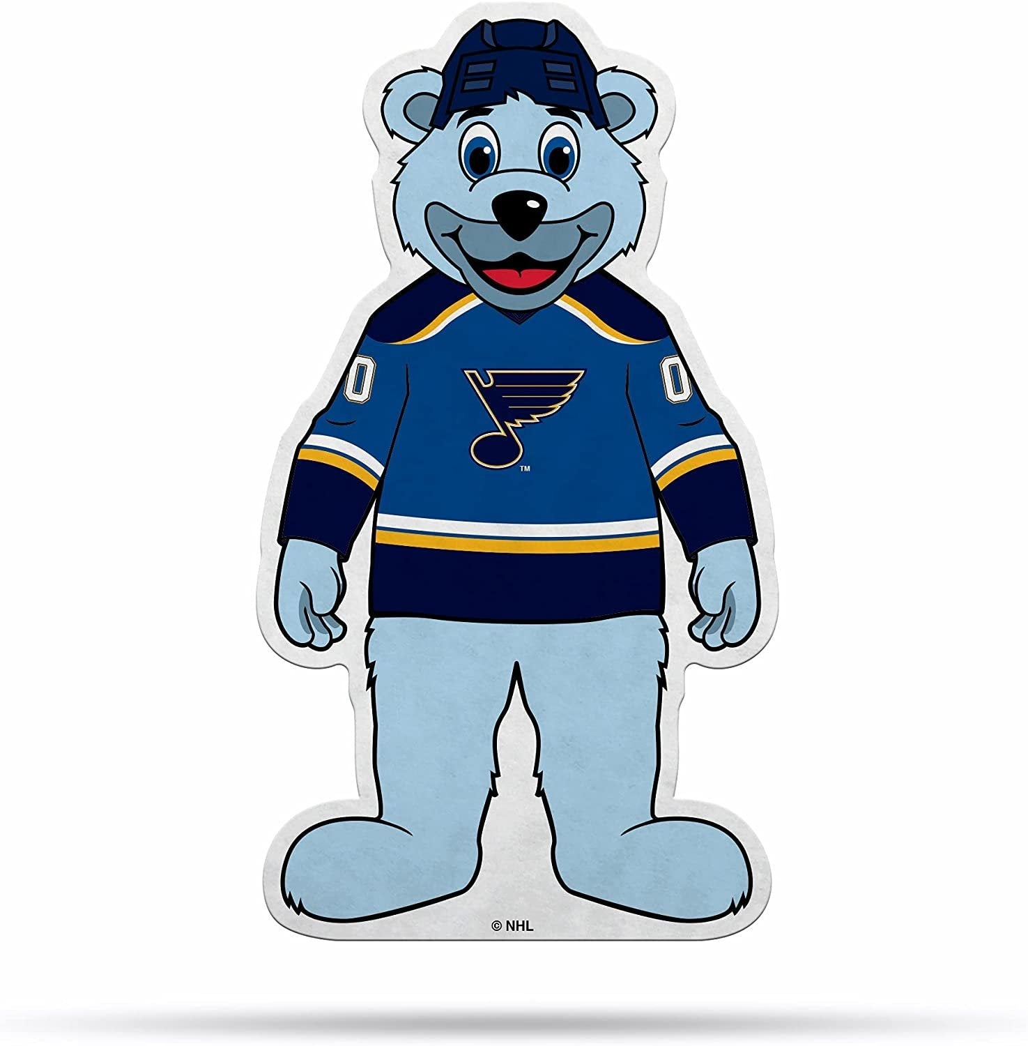 St Louis Blues MASCOT Design Pennant Soft Felt 18 Inch