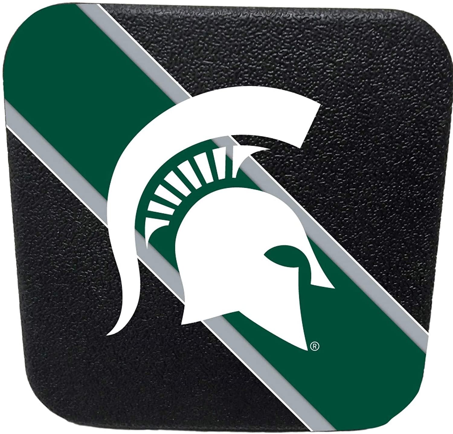 Michigan State Spartans Plastic Hitch Cover Plug Bumper Trailer Auto University 1