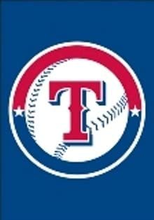 Texas Rangers Premium Garden Flag Banner Applique Embroidered 10.5x15 Inch 1