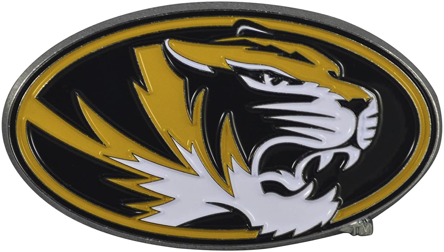 FANMATS 22232 Missouri Tigers 3D Color Metal Emblem, Diecut Team Logo Auto Emblem