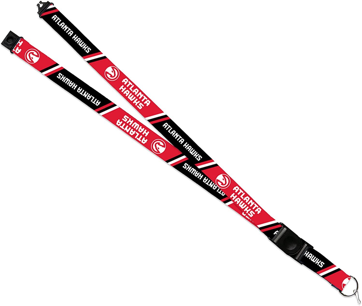 Brooklyn Nets Premium Lanyard Keychain 18 Inch Button Clip Safety Breakaway 1