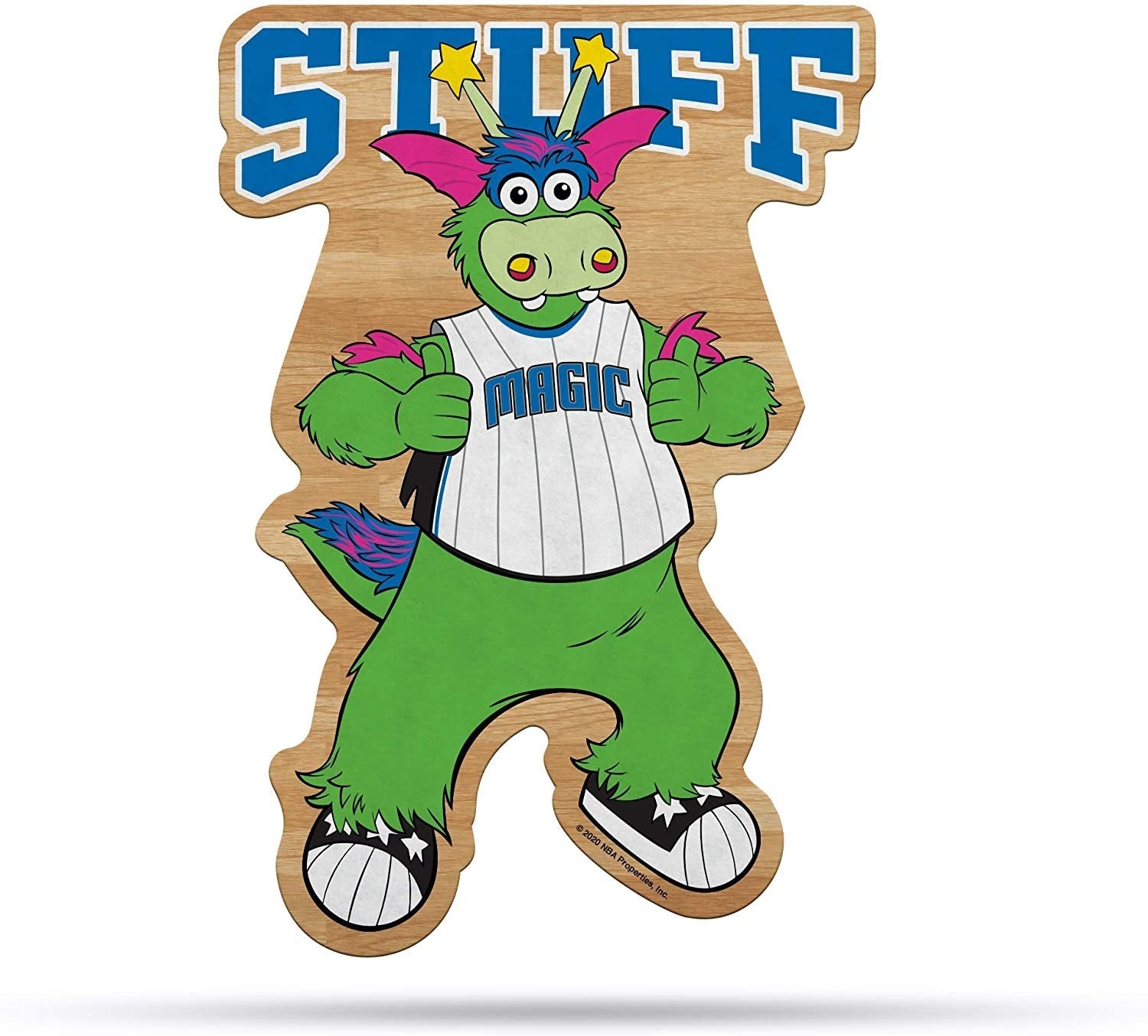 Orlando Magic 18" Mascot Shape Pennant Soft Felt 1