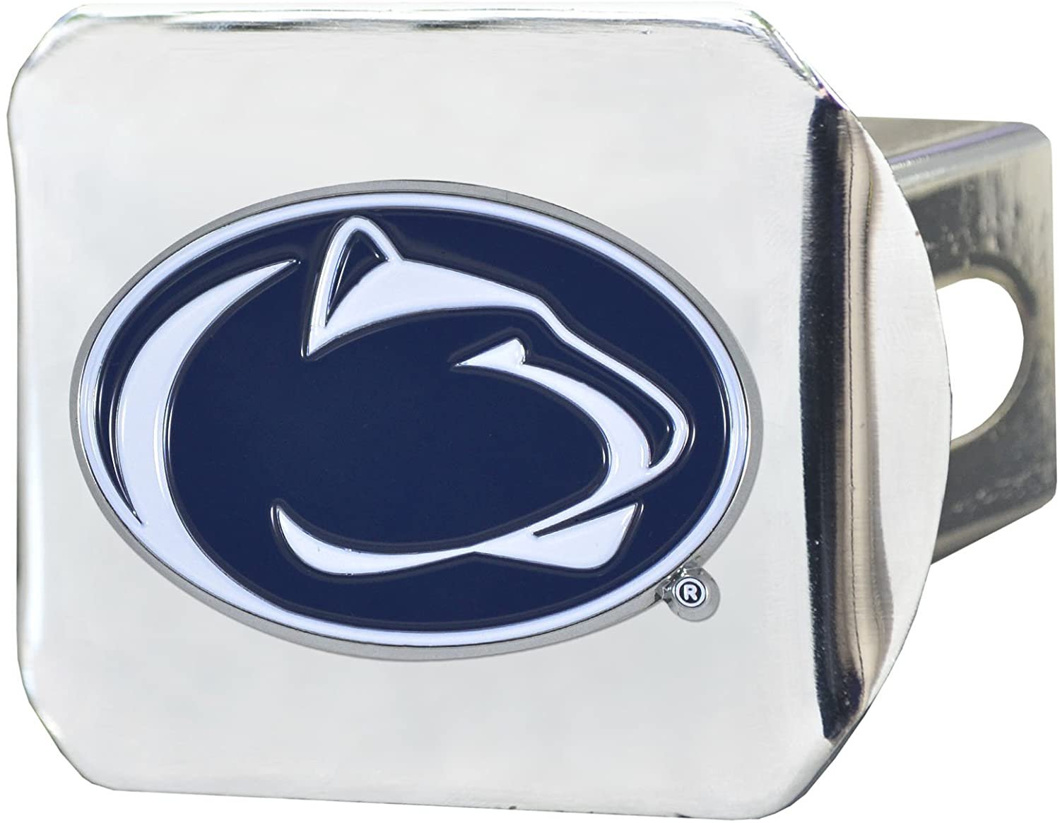 Penn State Nittany Lions Hitch Cover Solid Metal with Raised Color Metal Emblem 2" Square Type III University