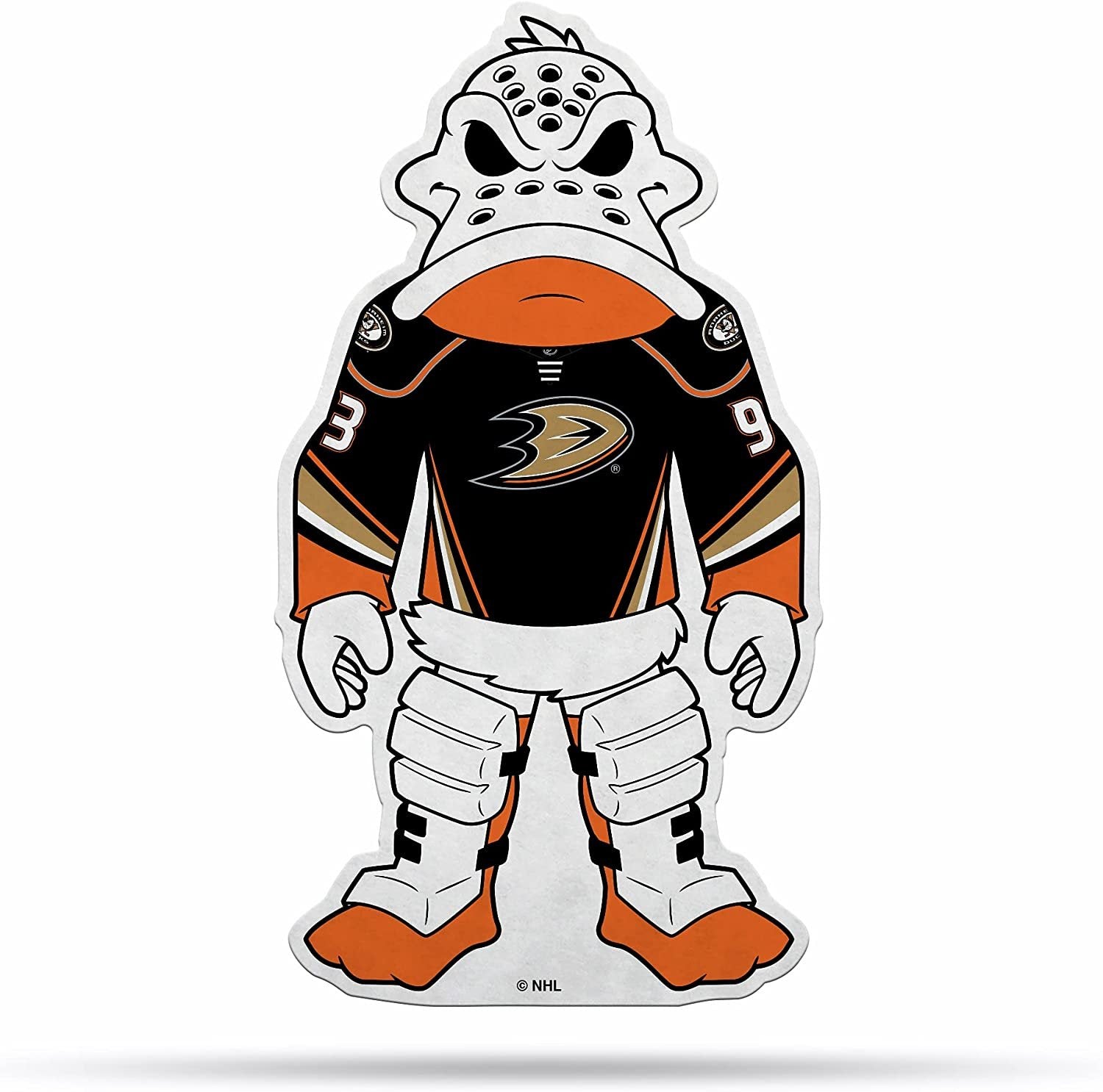 Anaheim Ducks MASCOT Design Pennant Soft Felt 18 Inch