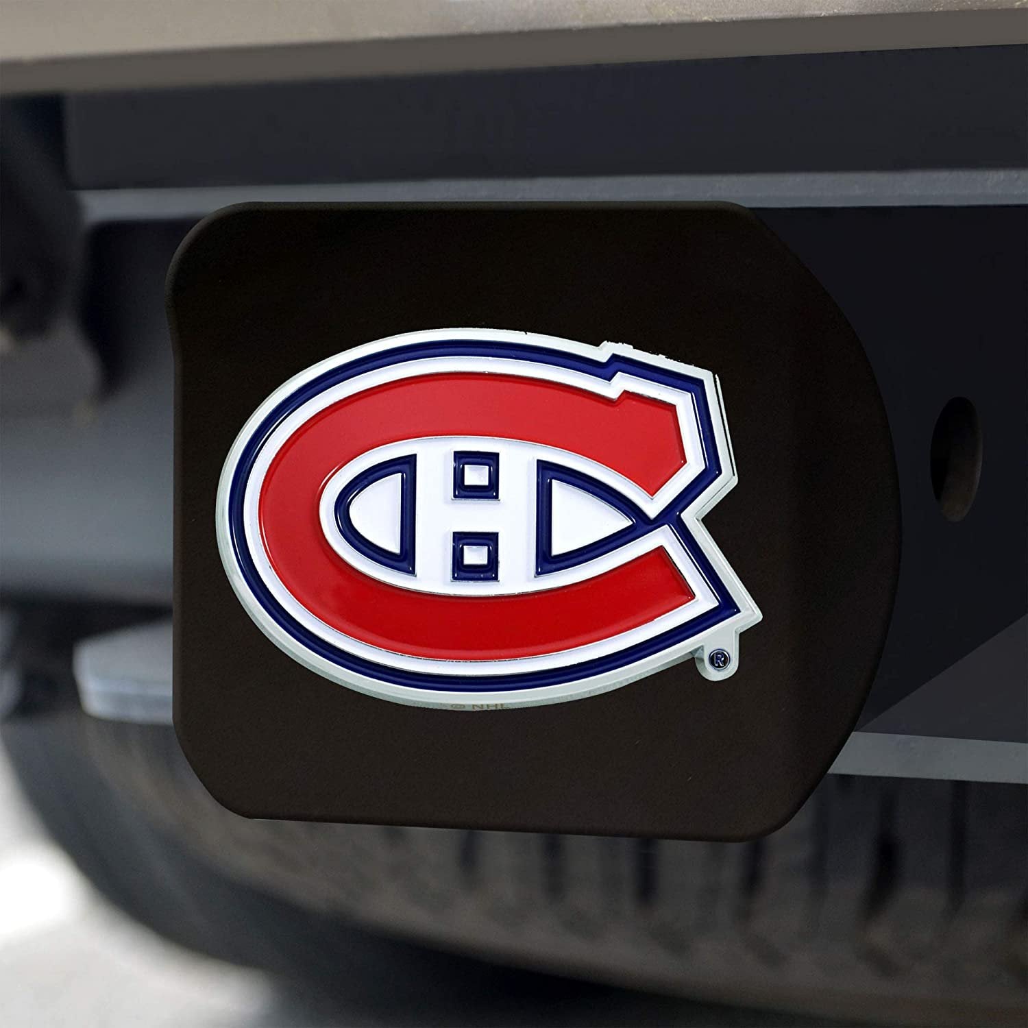 NHL Montreal Canadiens Color Hitch - Blackcolor Hitch - Black, Team Colors, One Sized