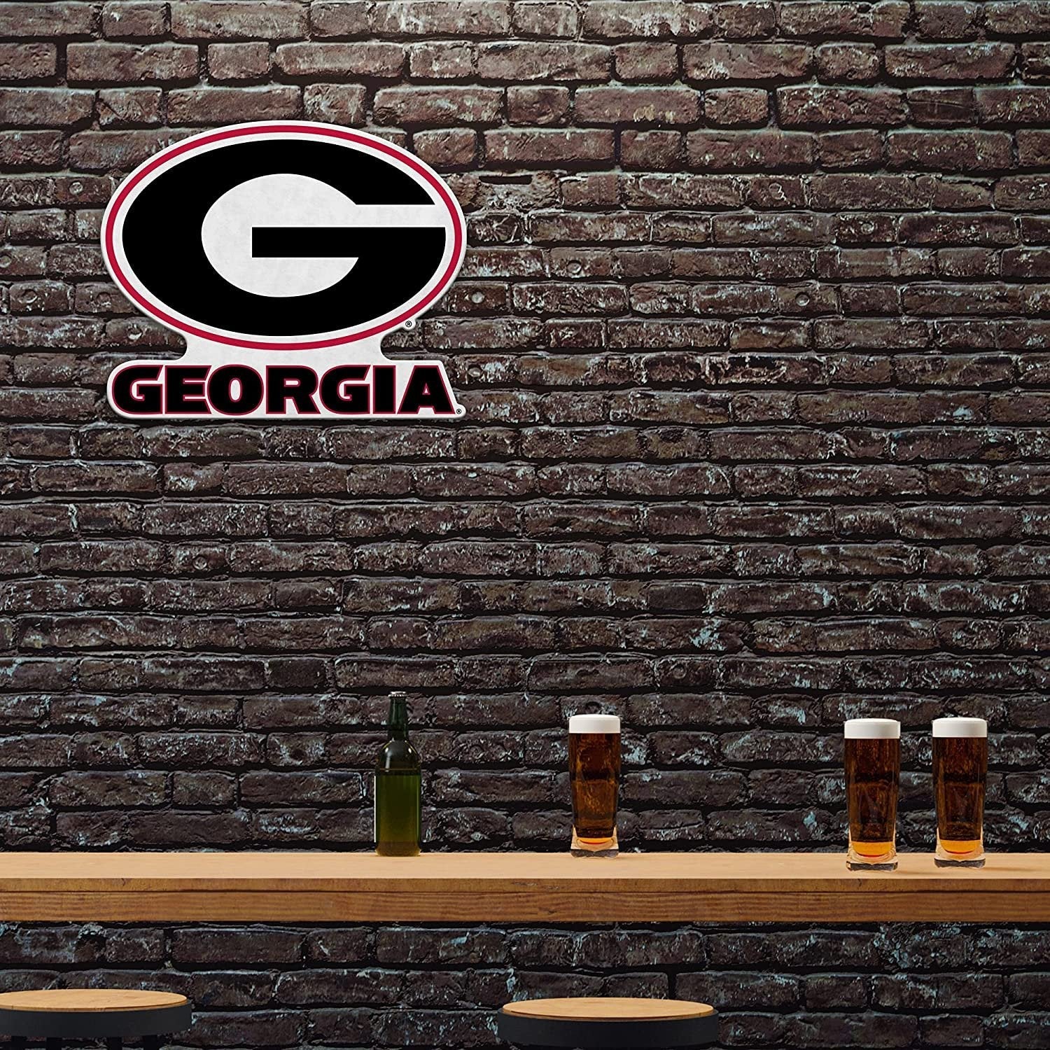 Georgia Bulldogs Pennant  Primary Logo 18 Inch Soft Felt University of 2