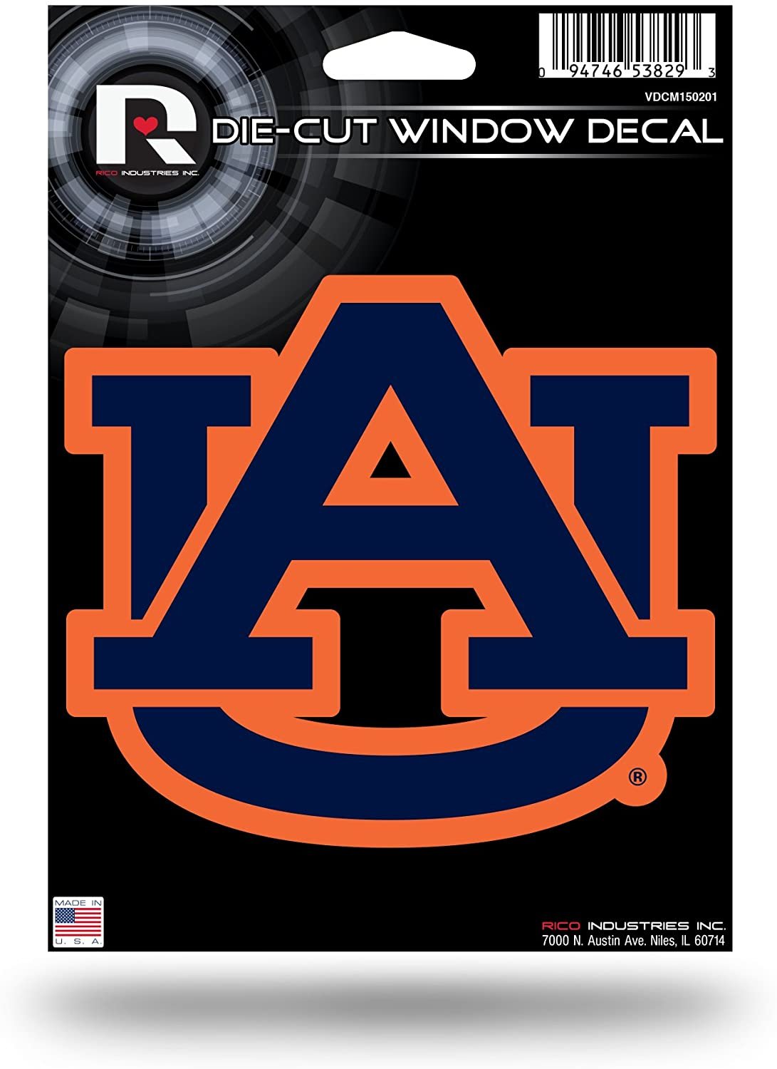 Auburn Tigers Die-Cut Window Decal