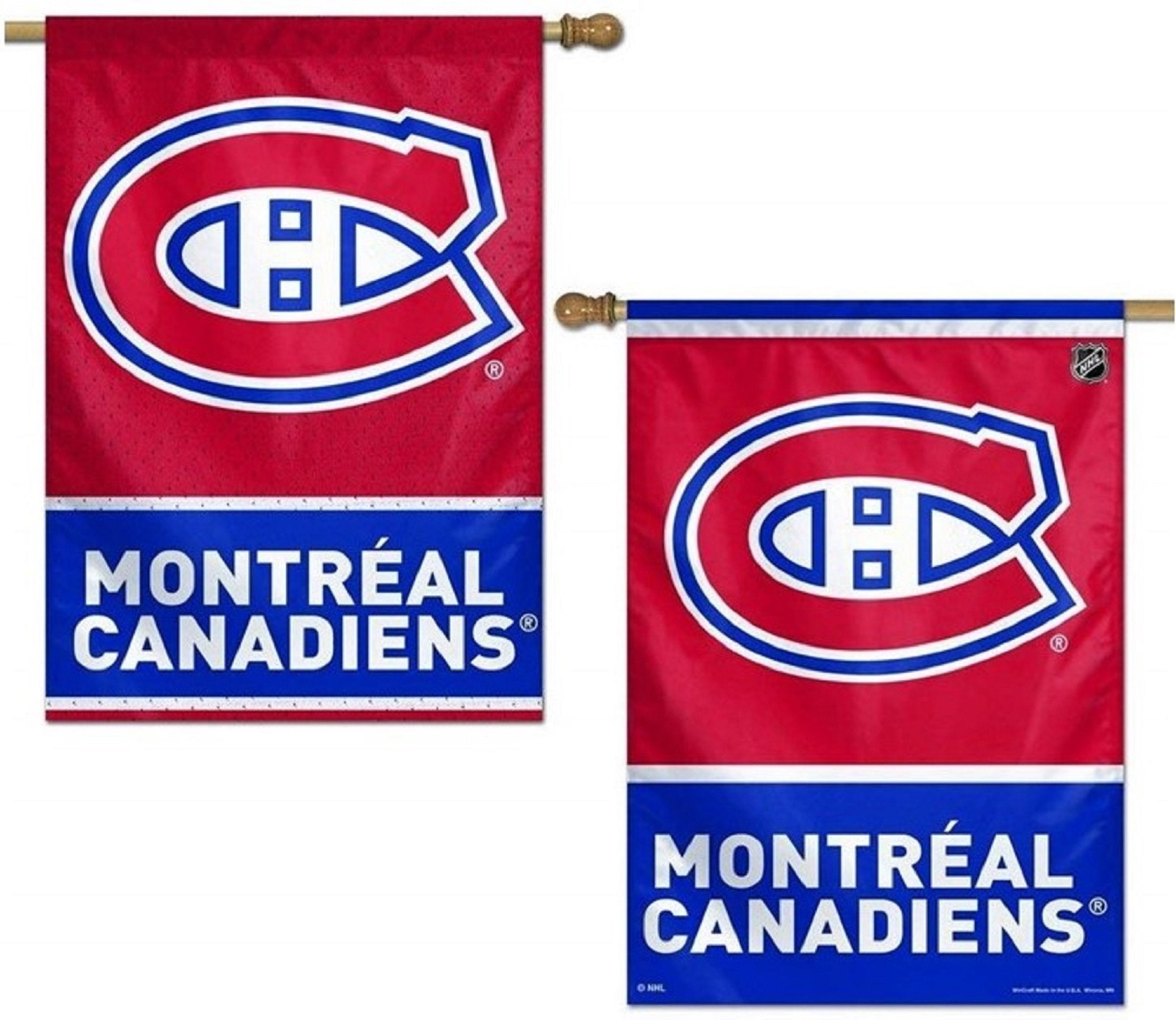 Montreal Canadiens Premium 2-Sided Banner House Flag, Outdoor Use, 28x40 Inch