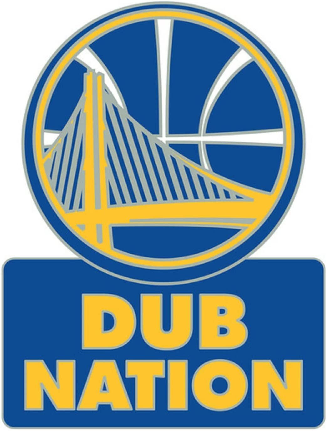 golden state warriors lapel pin dub nation