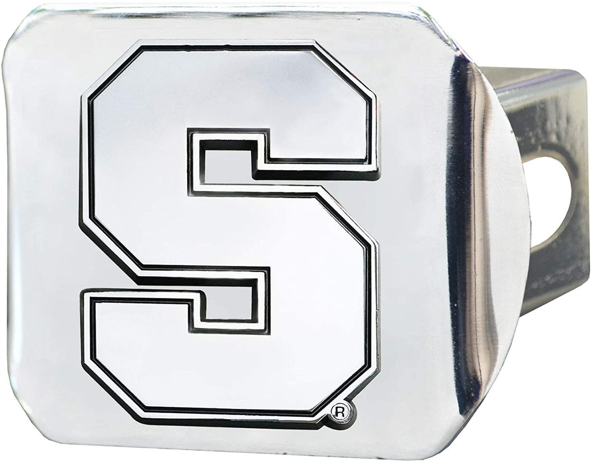 Syracuse University Orange Hitch Cover Solid Metal with Raised Chrome Metal Emblem 2" Square Type III 1