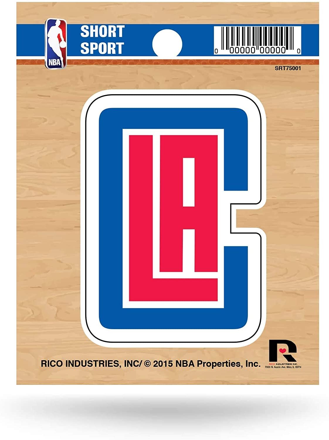 Los Angeles Clippers 3" Short Sport Decal 1