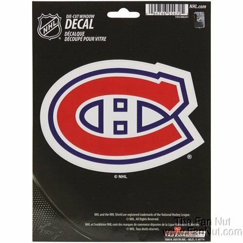 Montreal Canadiens Habs 5" Vinyl Die Cut Decal Sticker Emblem NHL Hockey
