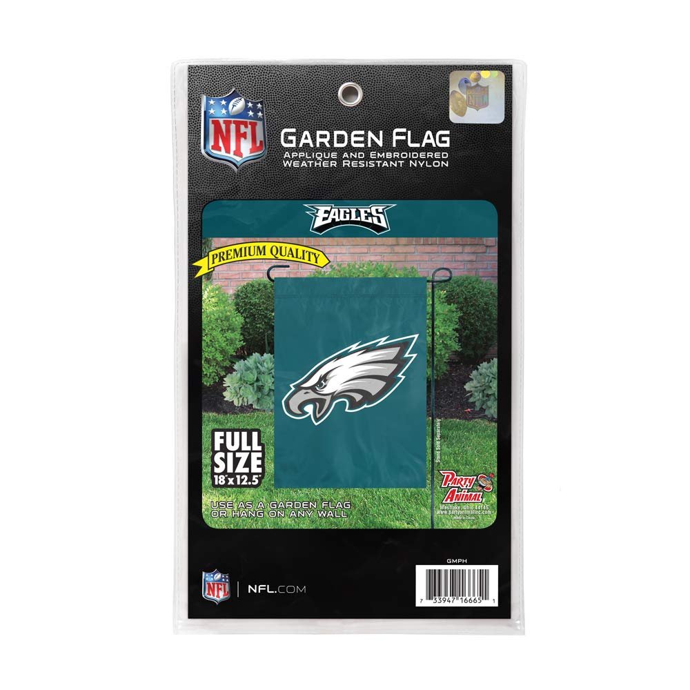 Philadelphia Eagles Premium Garden Flag Banner Applique Embroidered 12.5x18 Inch 4