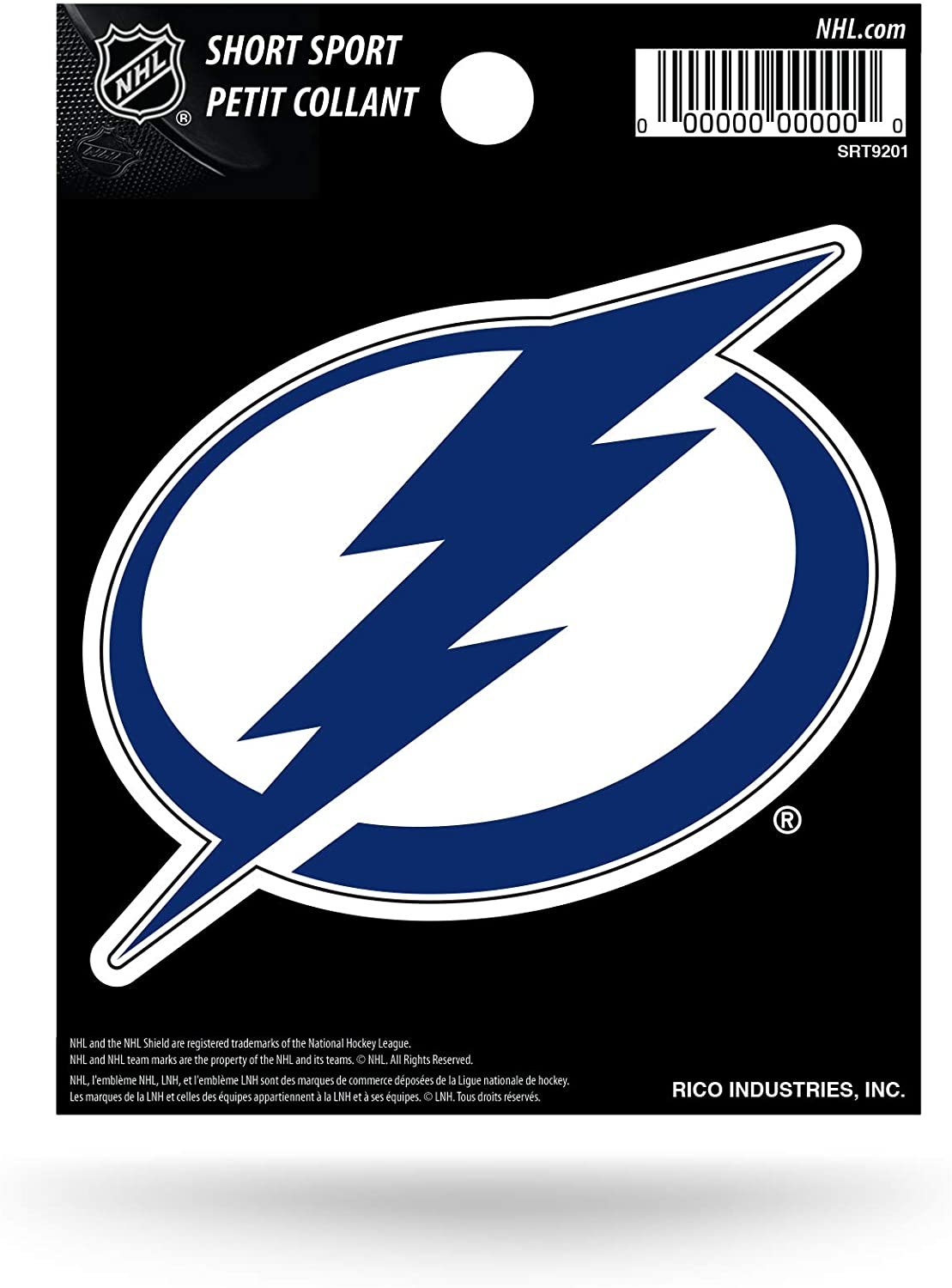 Tampa Bay Lightning 3" Short Sport Decal