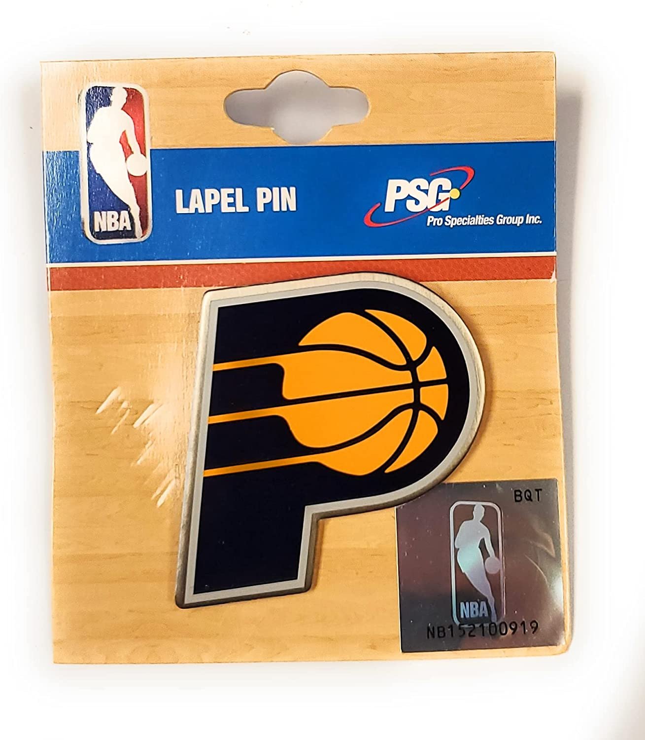 Indiana Pacers Metal Hat Lapel Pin Basketball 1
