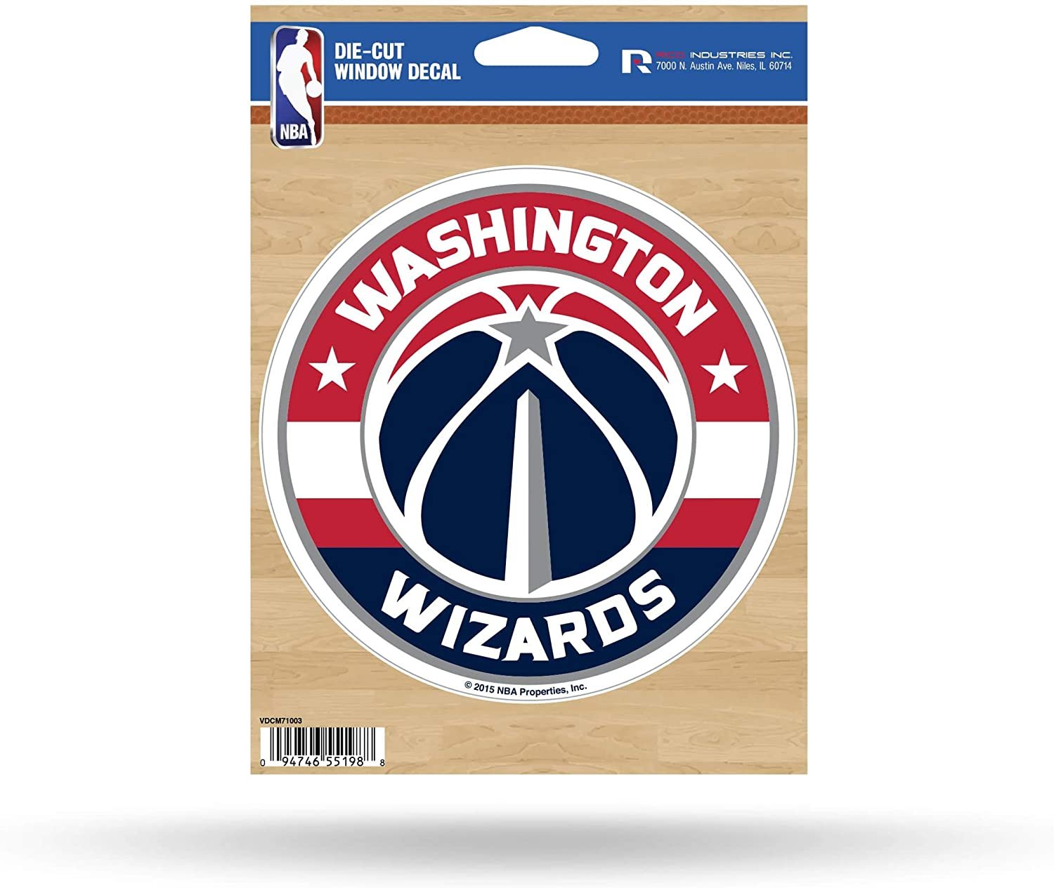 Washington Wizards 5 Inch Decal Sticker Die Cut Flat Vinyl 1