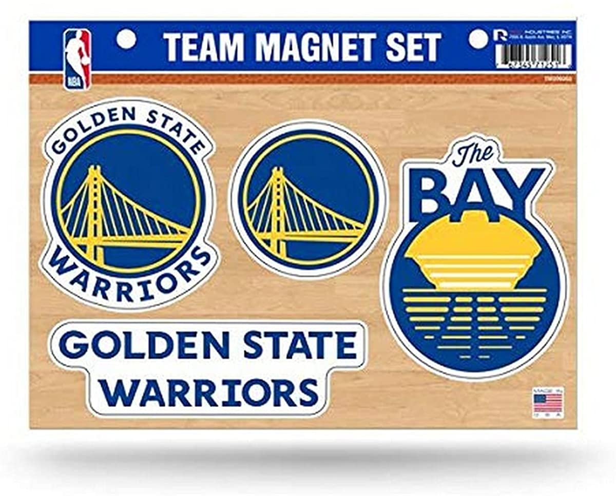 Golden State Warriors Die Cut Team Magnet Set Sheet 1
