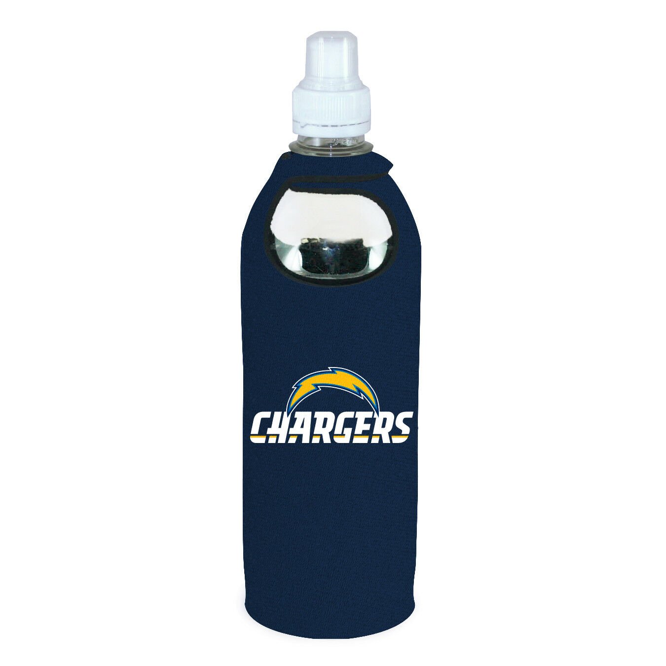 Los Angeles Chargers 1/2 Liter Water Soda Bottle Koozie Holder Cooler Football 1