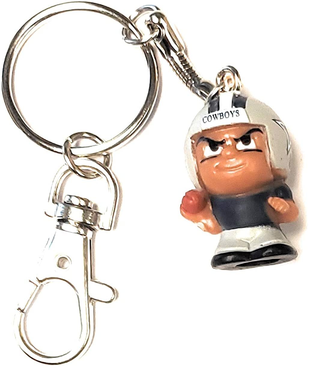 Dallas Cowboys Teeny Mates Keychain Tag Along Figure Teenymates Football
