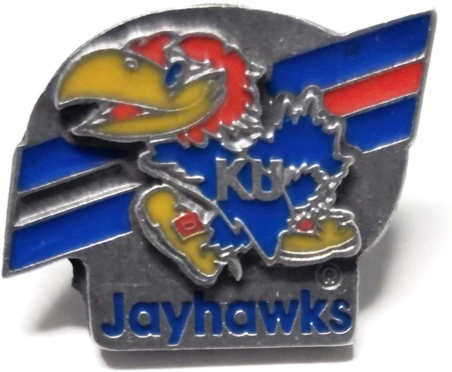 Rico Industries, Inc. Kansas Jayhawks Glossy Metal Hat Lapel Pin Team Logo University