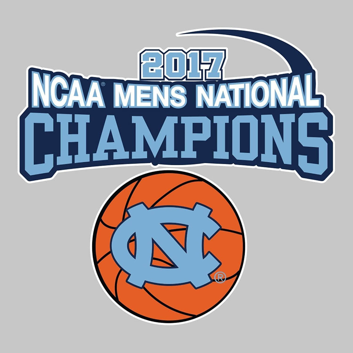 North Carolina Tar Heels 2017 Champions Decal SD53843 Auto Home Window Flat University of 1