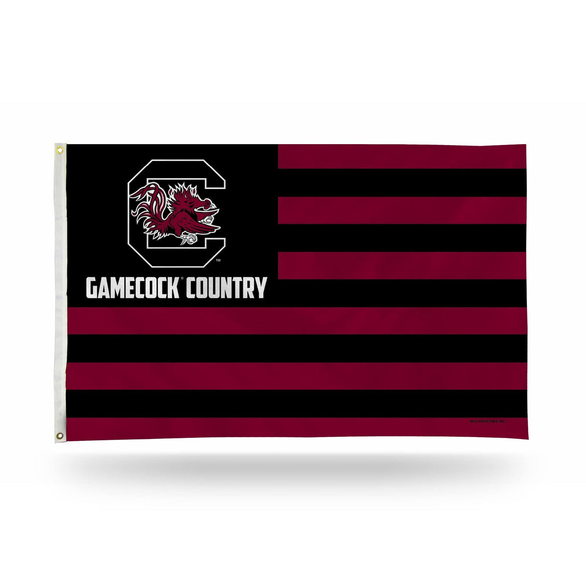 Rico Industries NCAA South Carolina Gamecocks Country 3' x 5' Banner Flag 3' x 5' Banner Flag Single Sided - Indoor or Outdoor - Home Décor