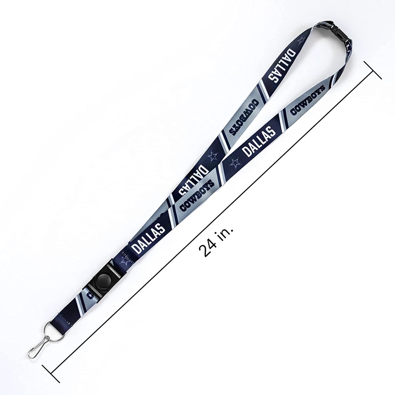 Baltimore Ravens Lanyard Keychain Double Sided Breakaway Safety Design Adult 18 Inch 7