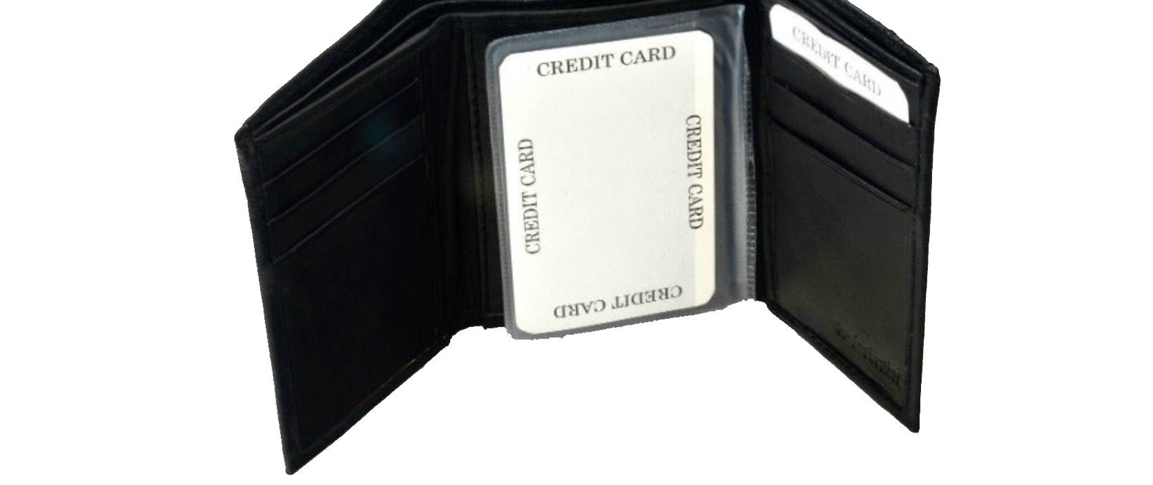 Dallas Cowboys Premium Black Leather Wallet, Trifold, Embossed Laser Engraved 4