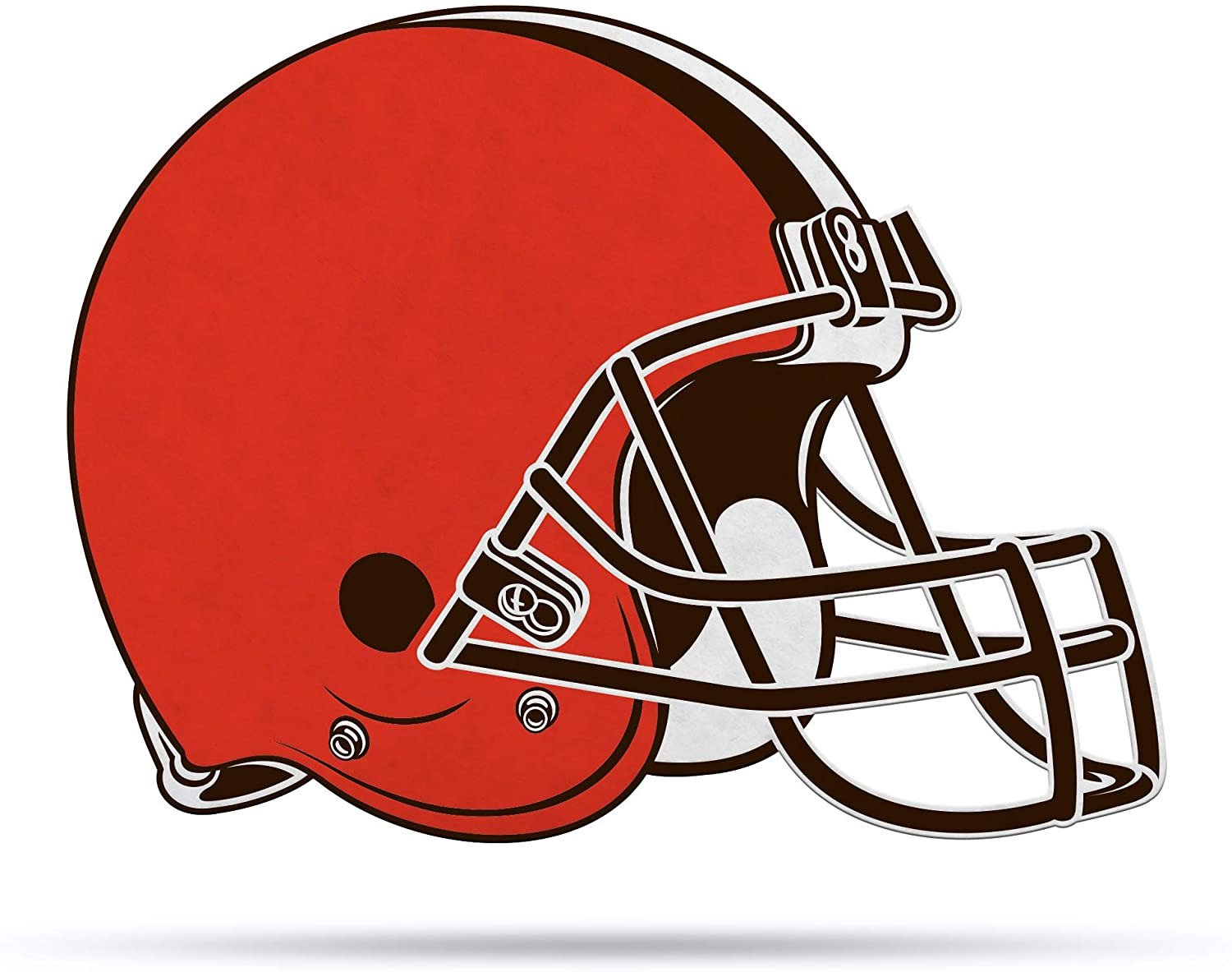 Cleveland Browns Pennant Primary Logo 18 Inch Soft Felt 1