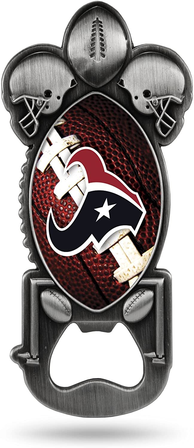 NFL Houston Texans Magnetic Metal Bottle Opener Party Starter 1