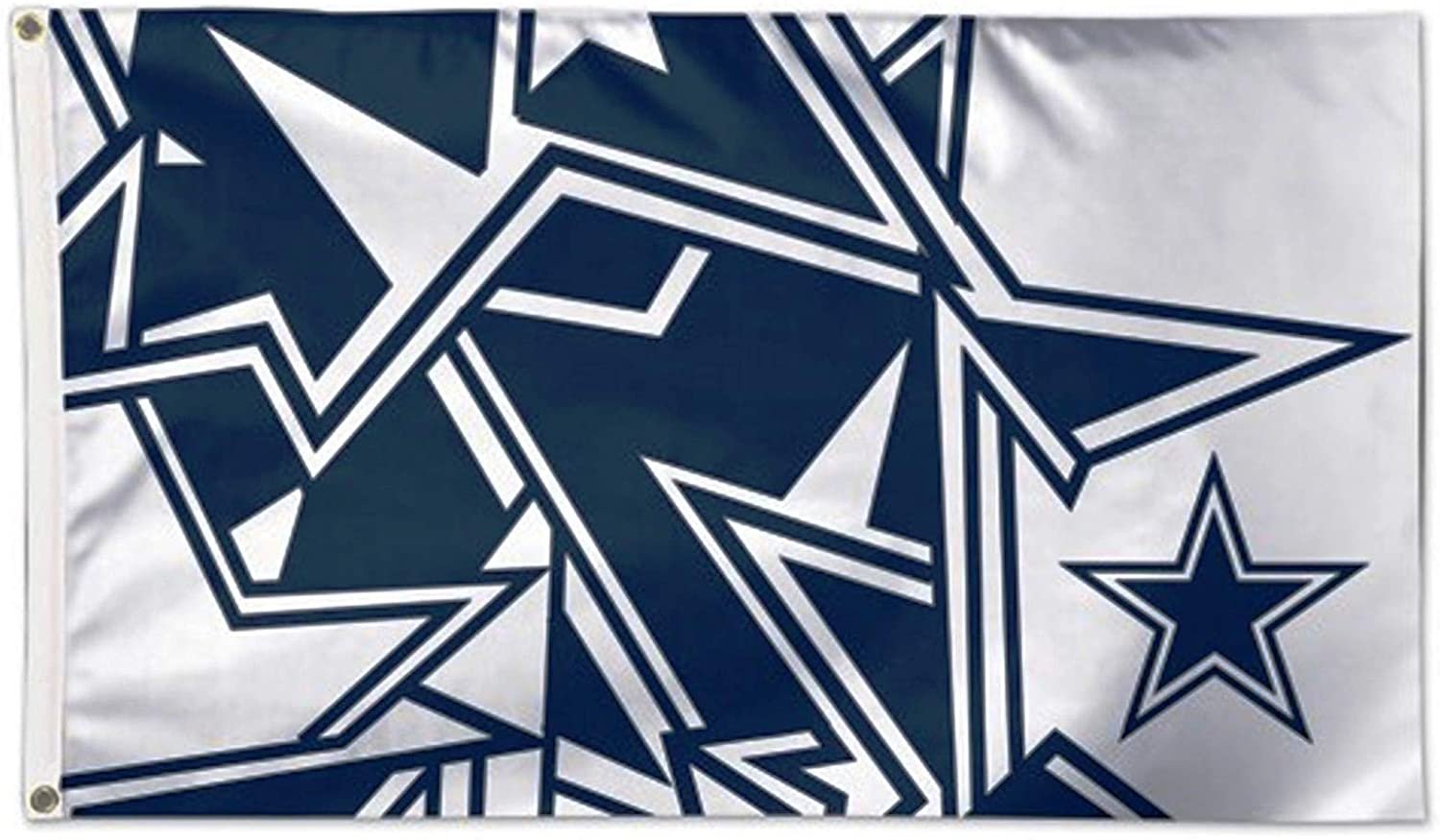 Dallas Cowboys Premium 3x5 Feet Flag Banner, Xfit Design, Metal Grommets, Outdoor Use, Single Sided 1