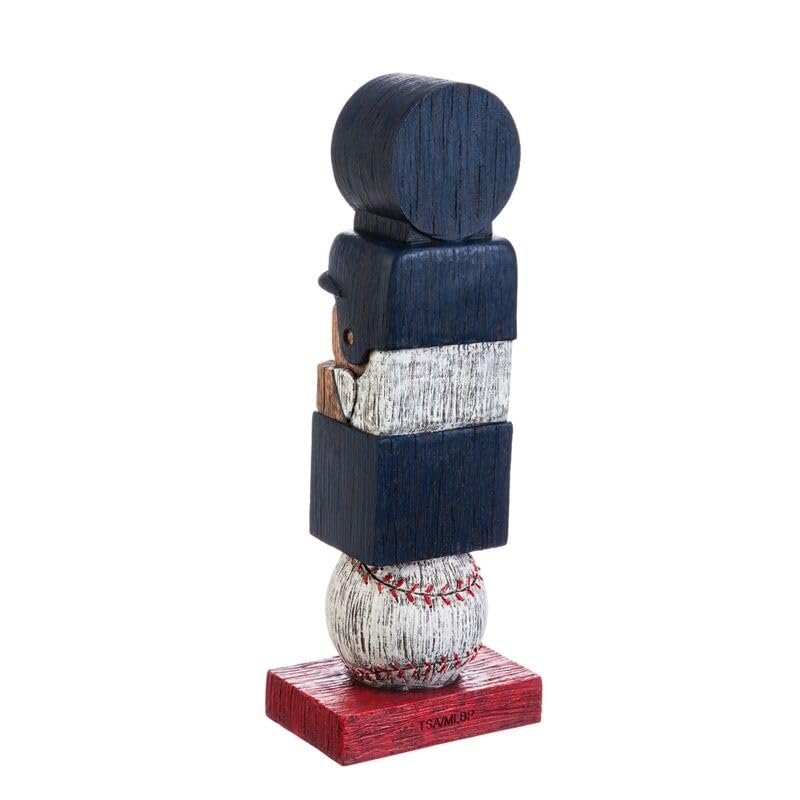 New York Yankees Garden Statue, Tiki Totem Style, Vintage Design, Outdoor or Indoor Use, 16 Inch Tall, Beautiful Hand Painted Resin Construction