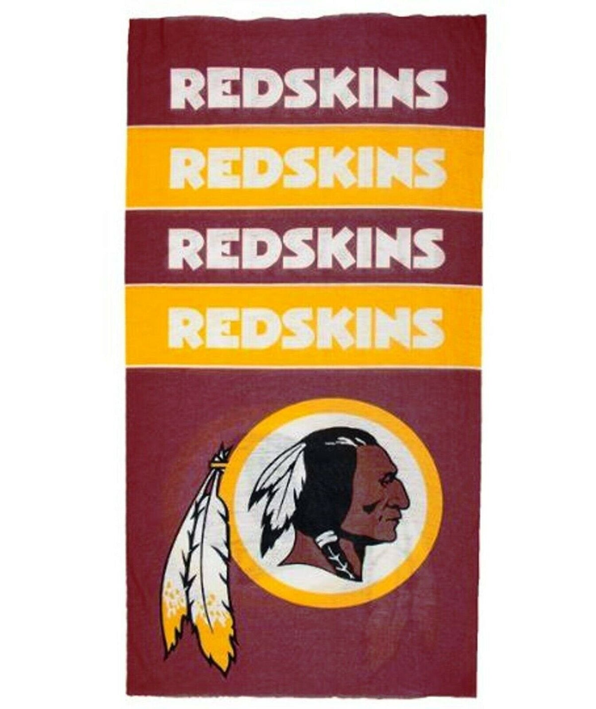 Washington Redskins Superdana Lightweight Scarf Bandana Beanie Headband Football 1