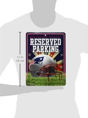 New England Patriots Metal Parking Sign 2