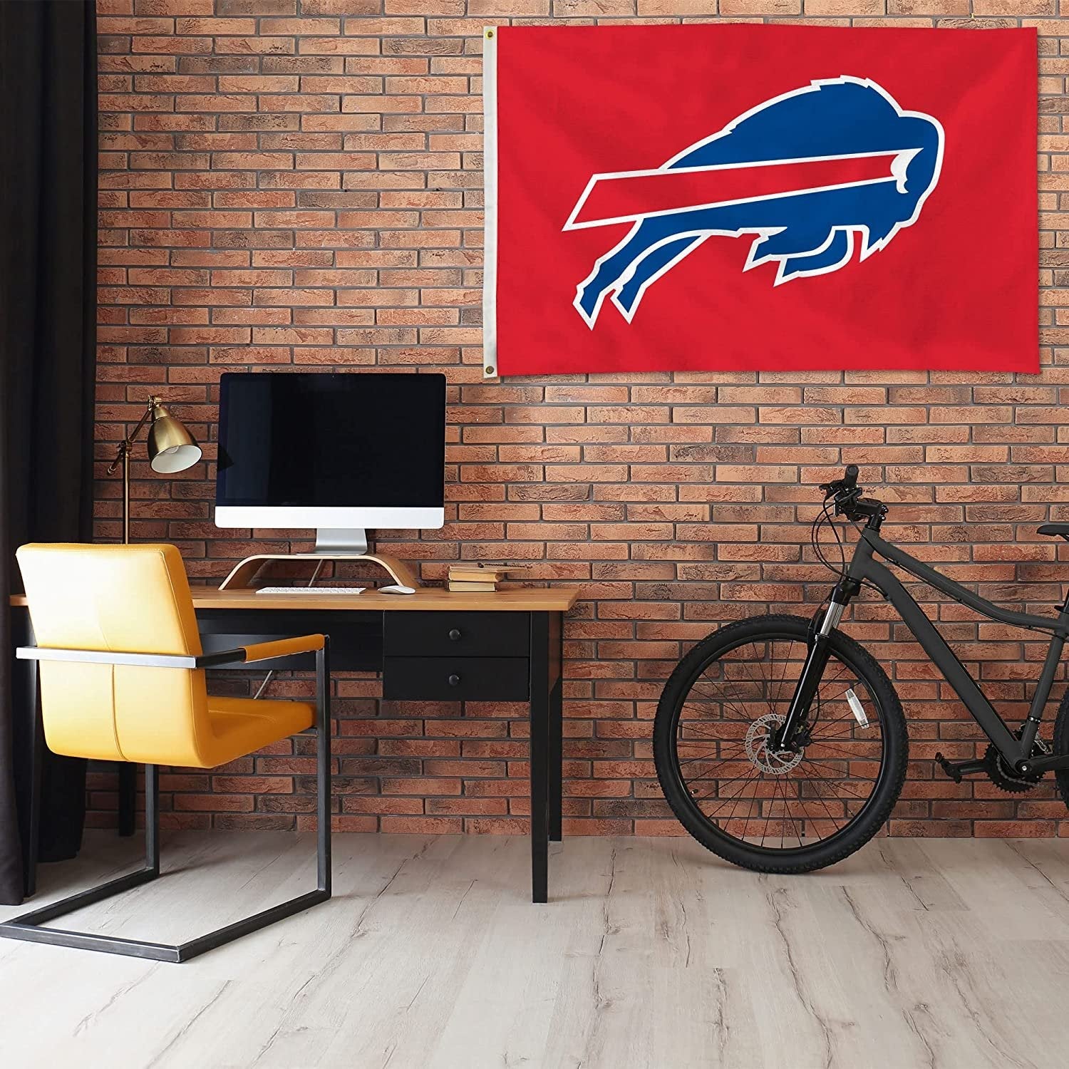 Buffalo Bills Premium 3x5 Foot Flag Banner, Metal Grommets, Indoor Outdoor, Single Sided 2