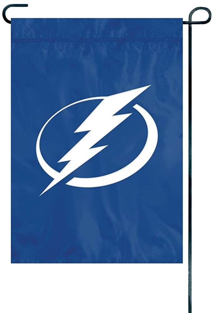 Tampa Bay Lightning Premium Garden Flag Banner Applique Embroidered 12.5x18 Inch 3