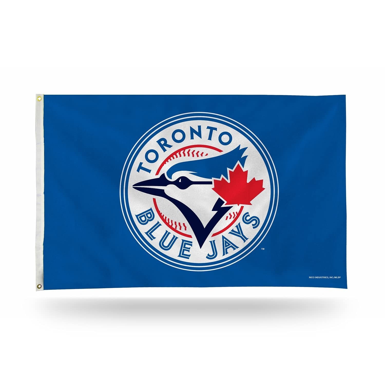 Toronto Blue Jays Premium 3x5 Foot Flag Banner, Metal Grommets, Indoor Outdoor, Retro Logo, Single Sided 1