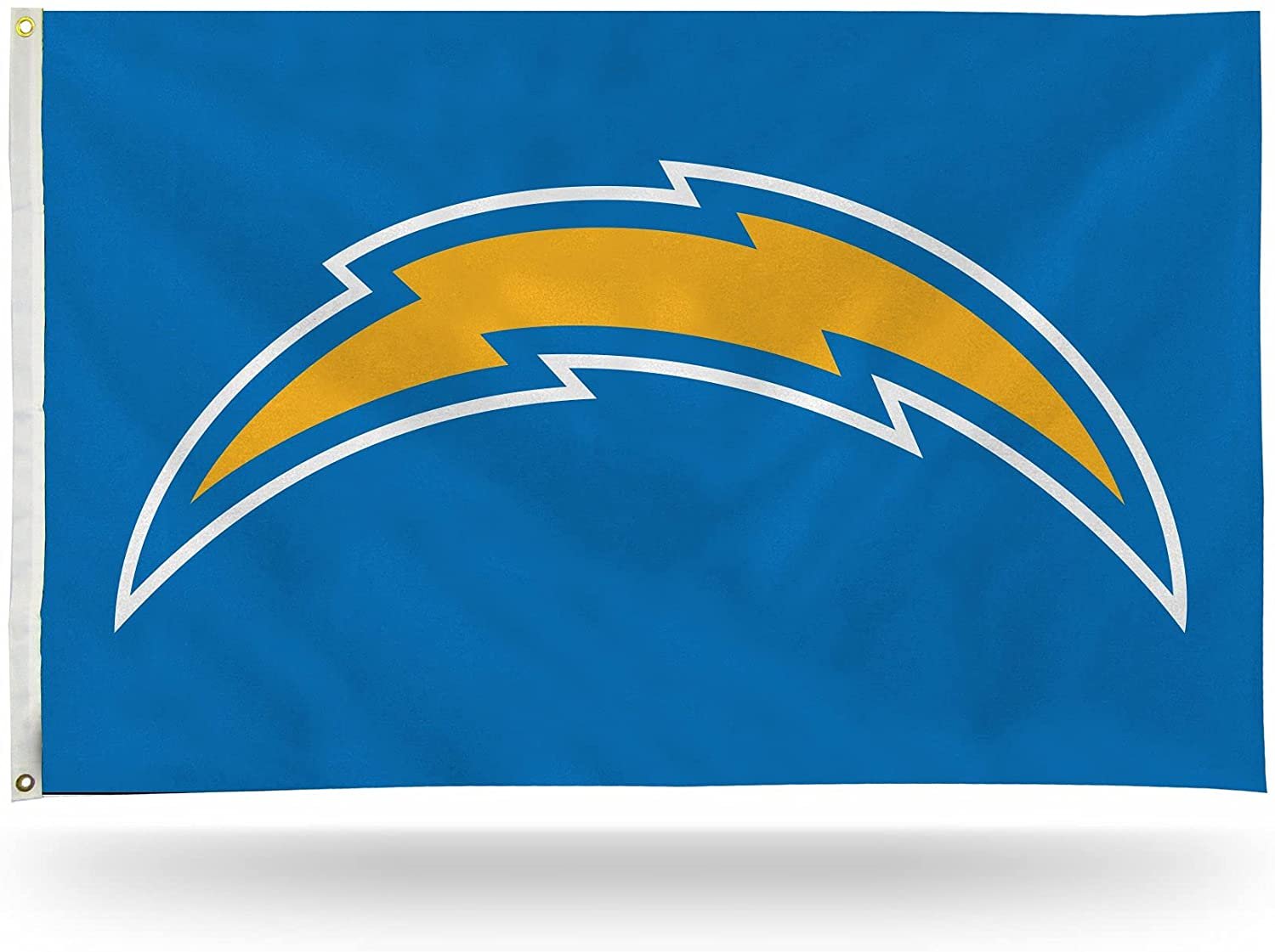 Los Angeles Chargers Flag Banner, 3x5 Foot, Single Sided, Metal Grommets, Outdoor or Indoor Use 1