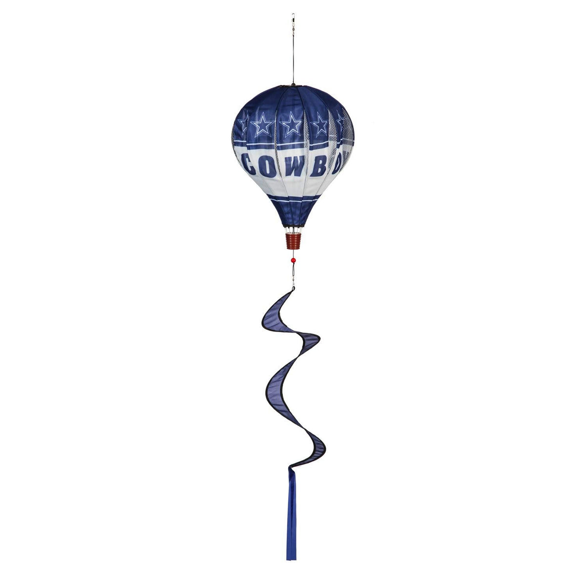 Team Sports America NFL Dallas Cowboys Stunning Outdoor Balloon Spinner - 12" Long x 12" Wide x 55" High