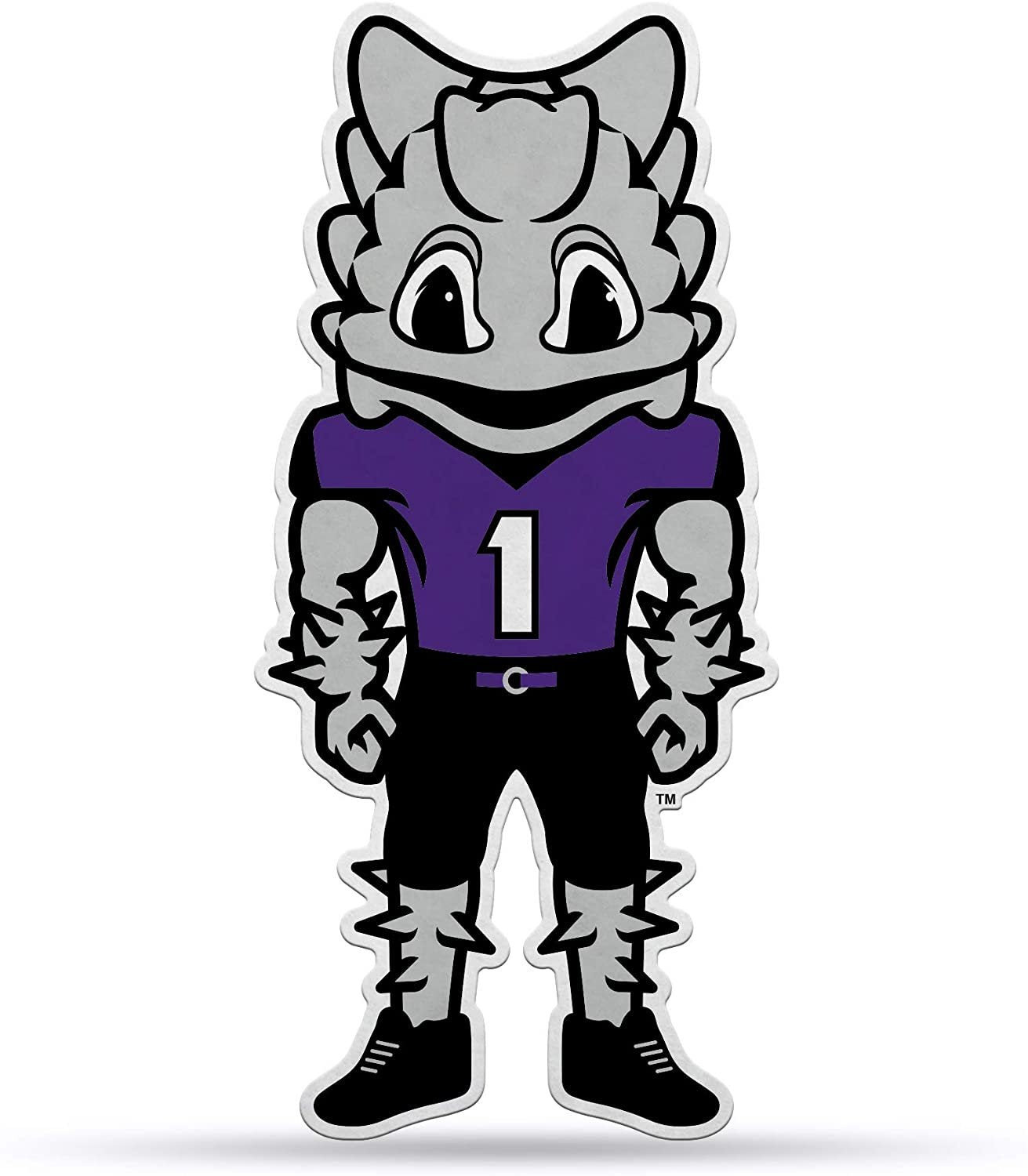 TCU Horned Frogs Pennant Mascot Design 18 Inch Texas Christian University