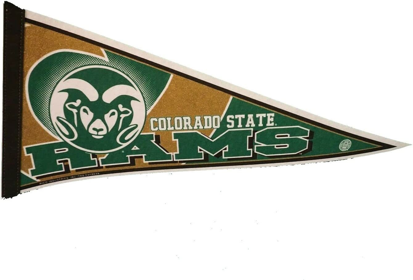 Colorado State University Rams  12x30 Inch Super Soft Felt Pennant, Easy to Hang