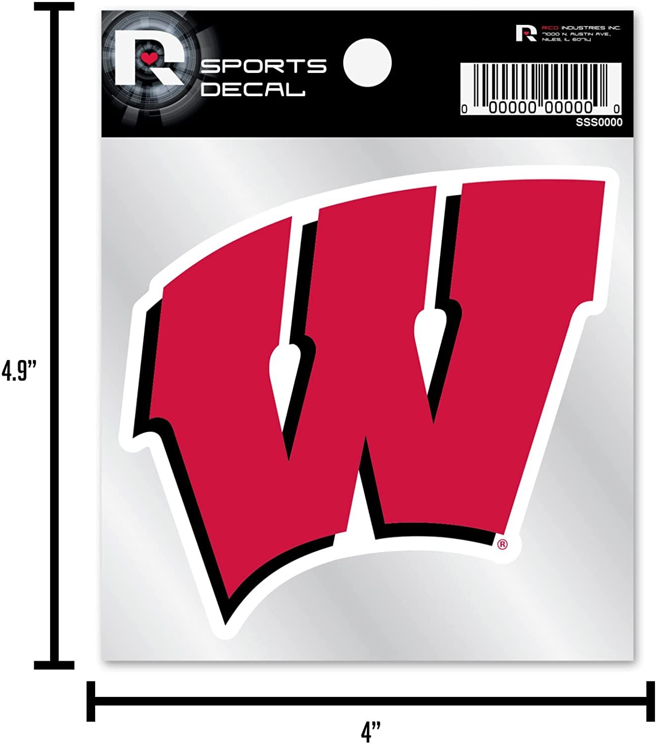 NBA Milwaukee Bucks Mascot 4x4 Decal, Team Color, Size of individual decal will vary 7