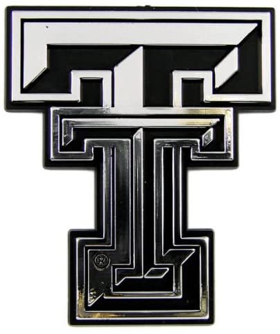 Texas Tech Red Raiders Car 3D Chrome Auto Emblem 2